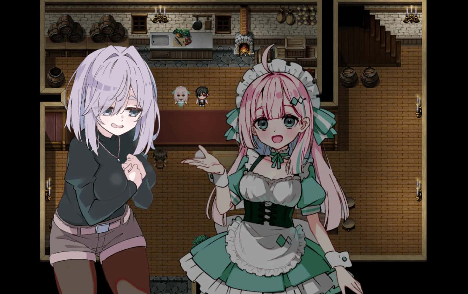 星之恋！与六位女主角共度欢乐酒馆的甜蜜恋爱RPG 精翻 版全息投影